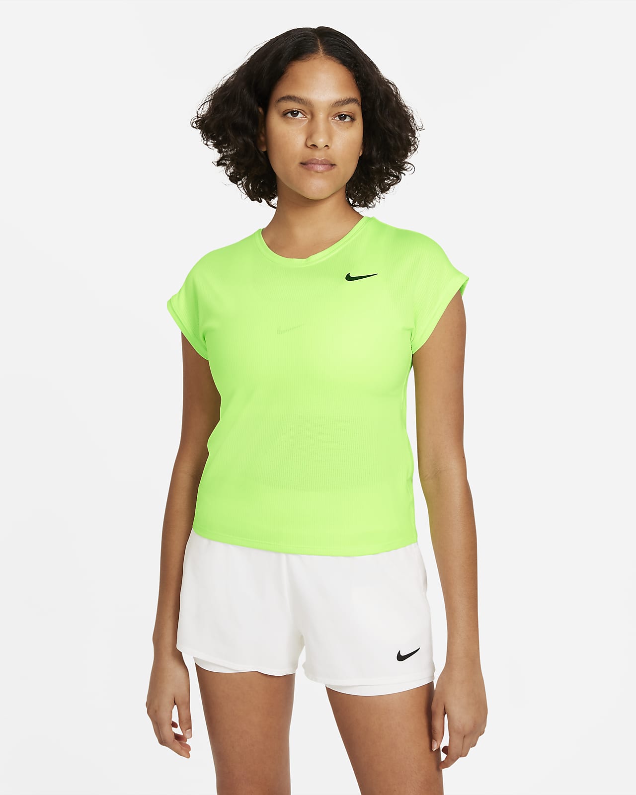 Nikecourt Dri Fit Victory Women S Short Sleeve Tennis Top Nike Lu