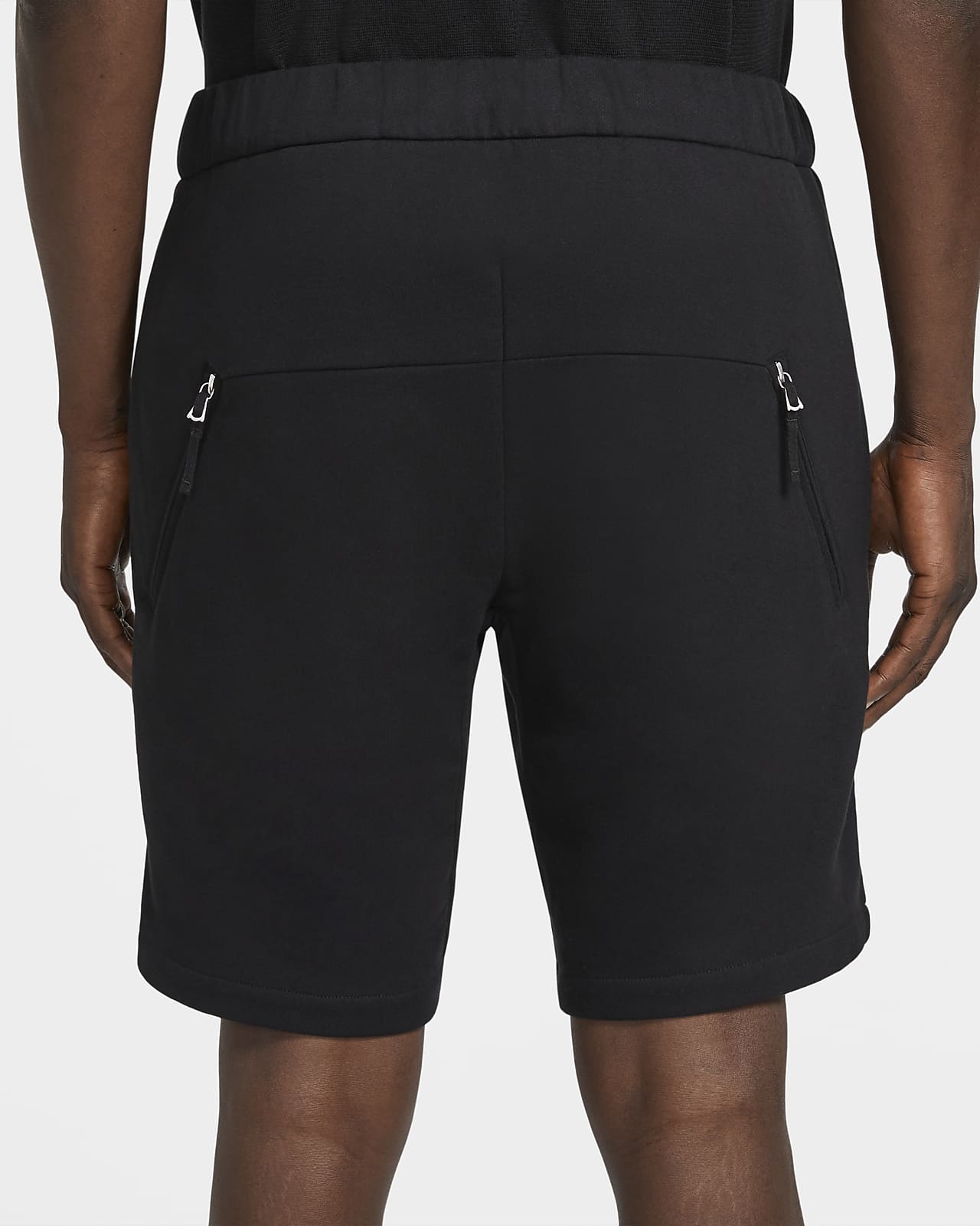 mens long jogger shorts