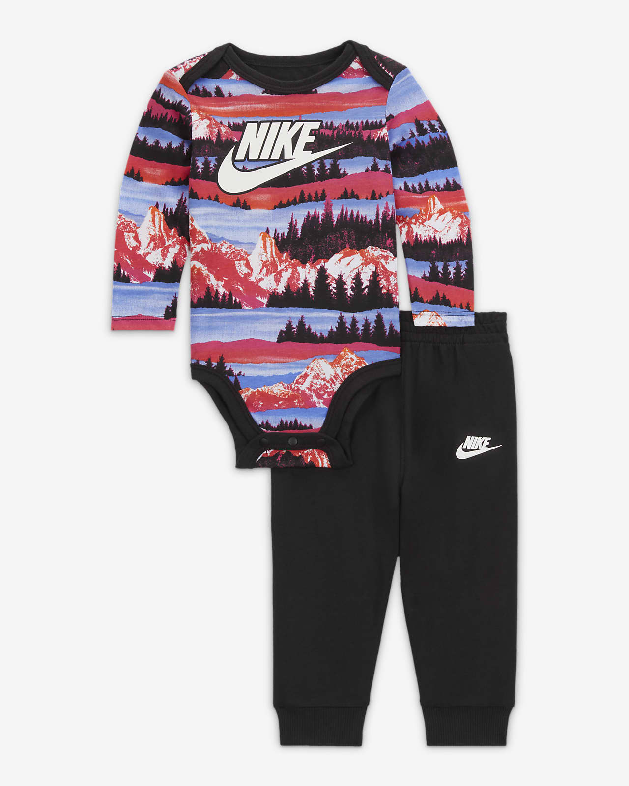Nike Sportswear Snow Day Baby Bodysuit and Trousers 2-Piece Set