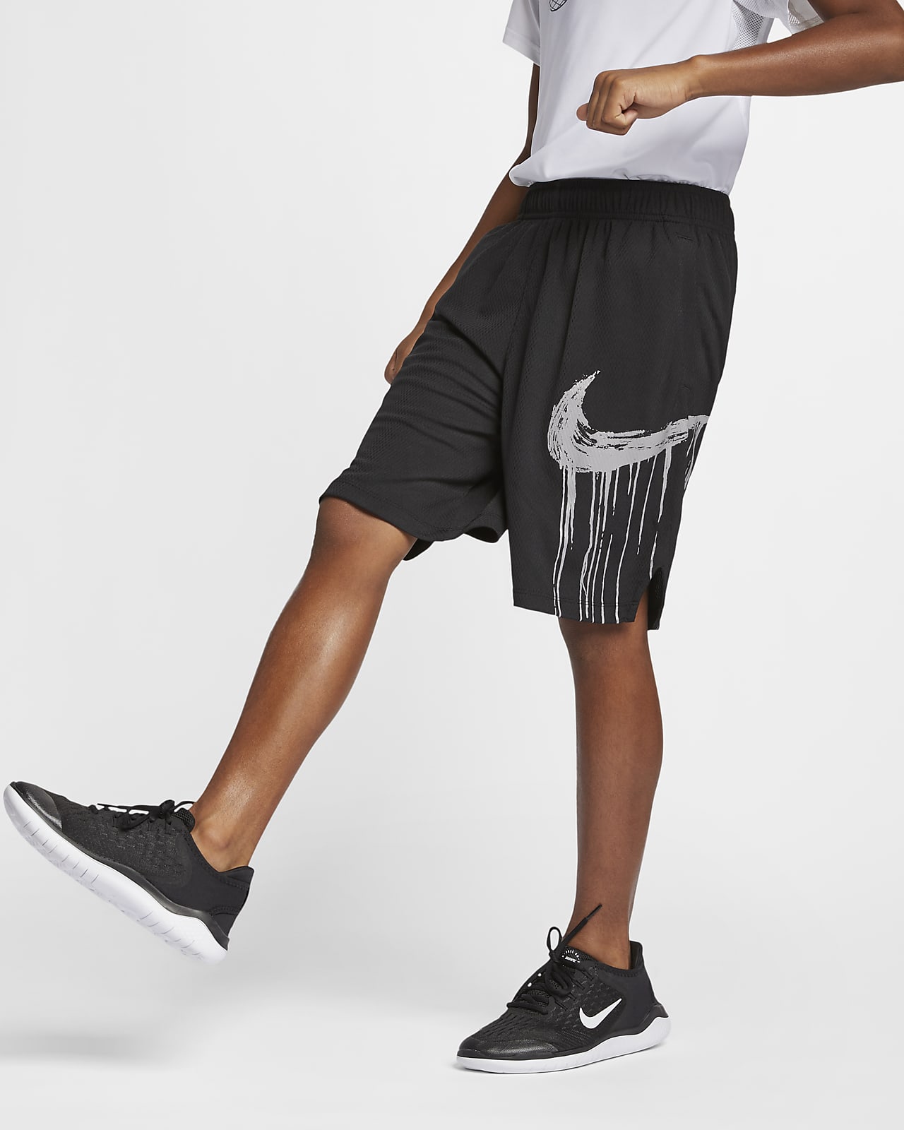 Nike Dri-FIT Older Kids' (Boys') Graphic Training Shorts