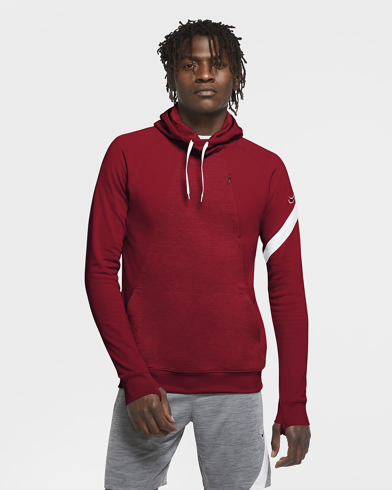 nike dry academy football hoodie