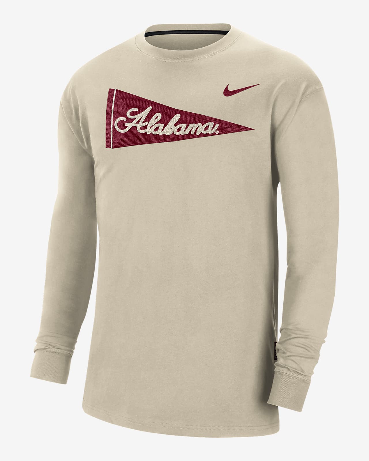 Alabama Men's Nike College Crew-Neck Top.