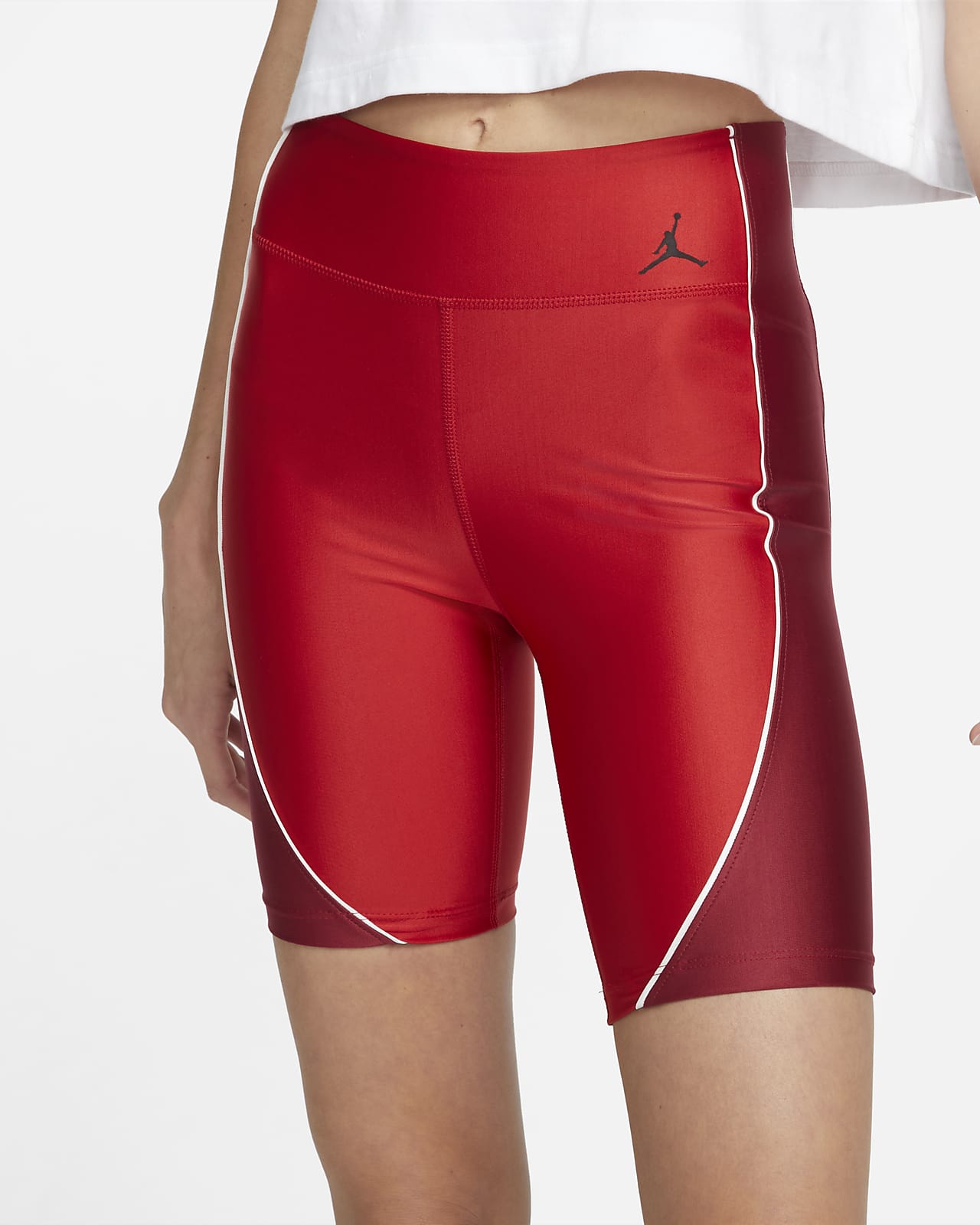 Shorts de ciclismo de tiro medio para mujer Jordan Essentials. Nike.com