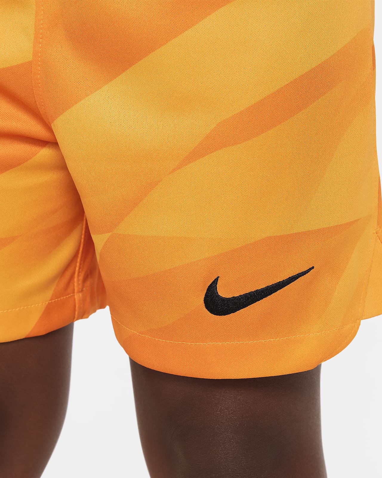 Yellow Nike Liverpool FC 2023/24 Goalkeeper Away Kit Children