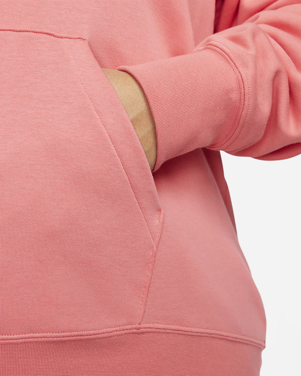 Nike Club Fleece Women's Pullover Hoodie (Plus Size). Nike LU