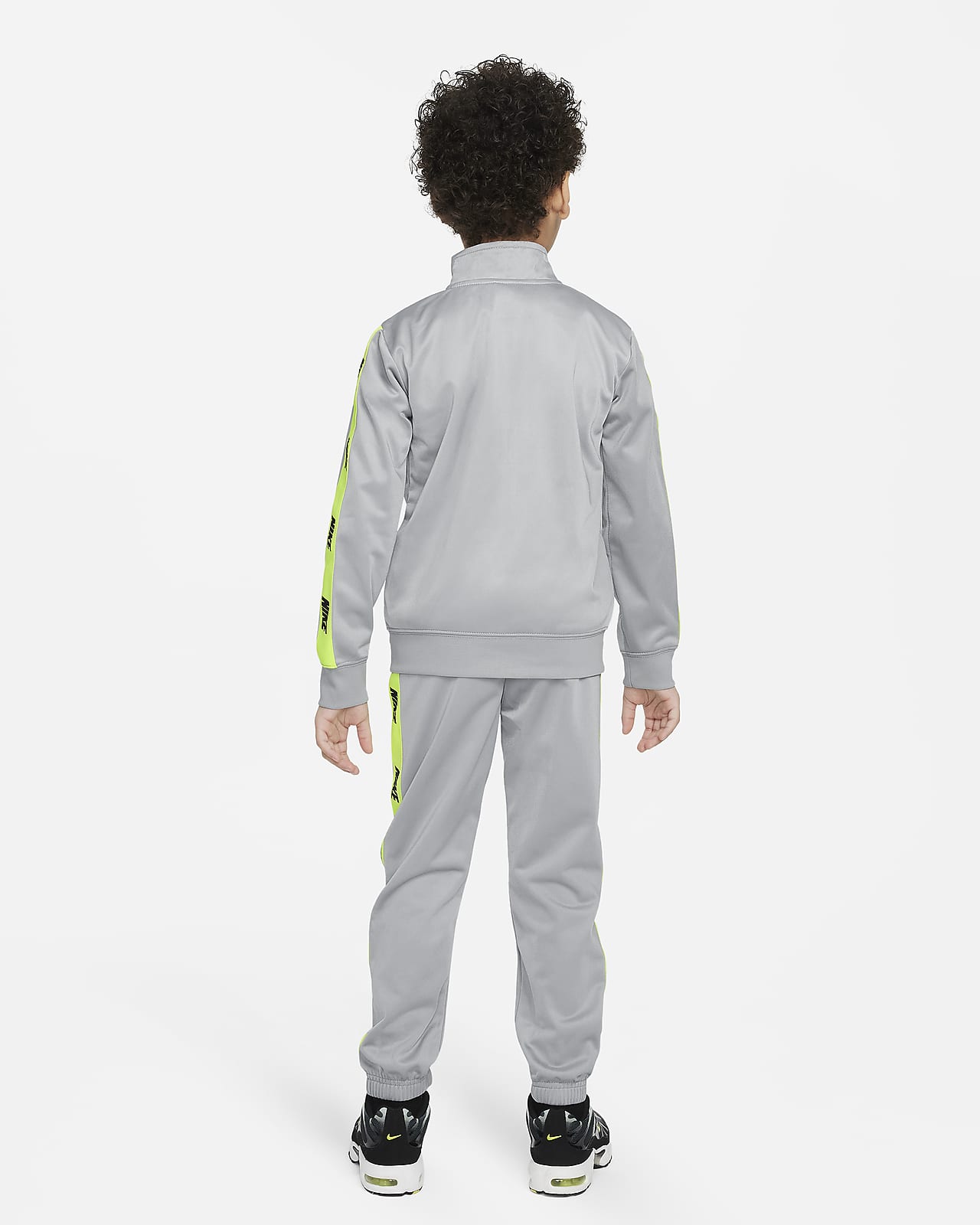 Kids grey hot sale nike tracksuit