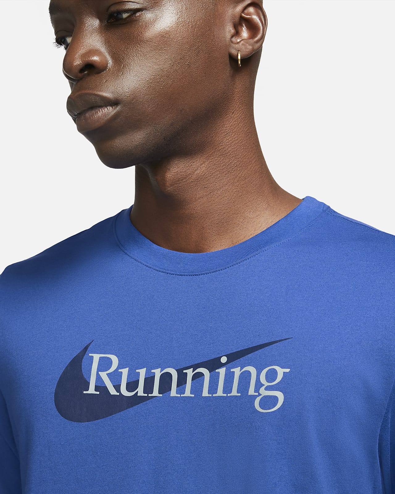 Nike Dri-FIT Men's Running T-Shirt. Nike LU