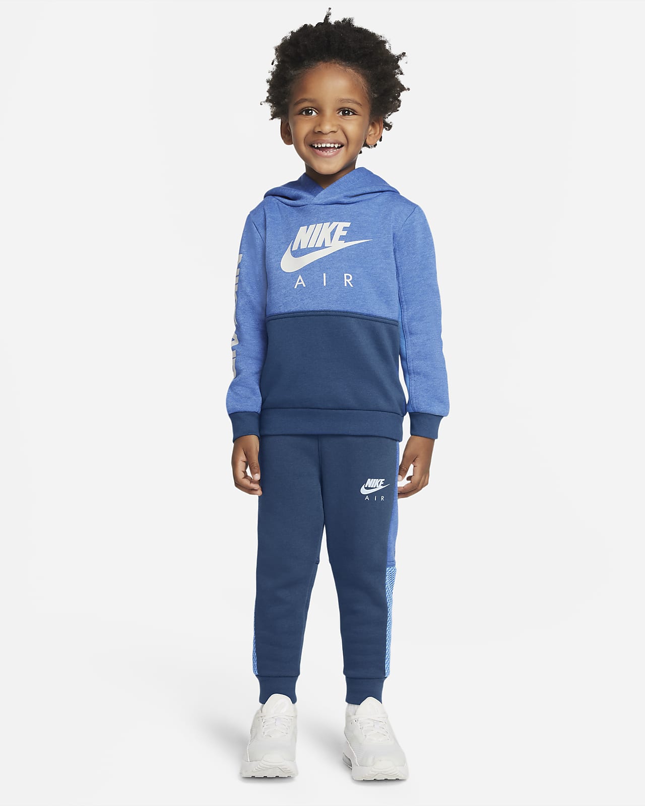 Set med huvtröja och byxor Nike Sportswear för små barn