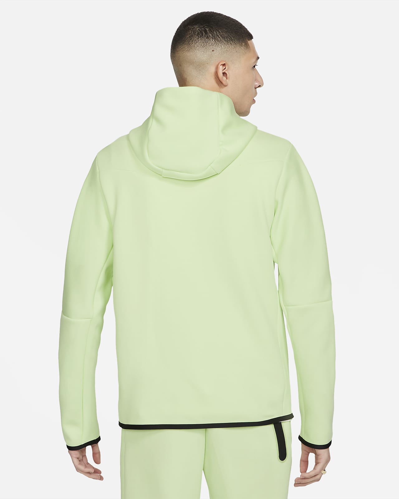 like green nike hoodie
