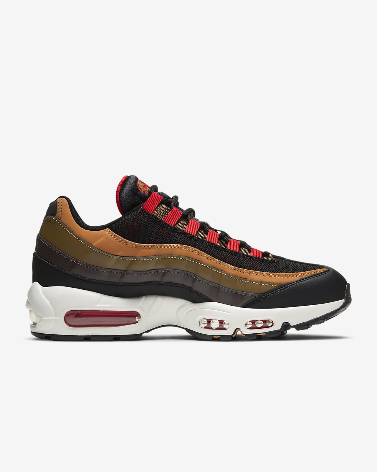 nike air max 95 essential black and red