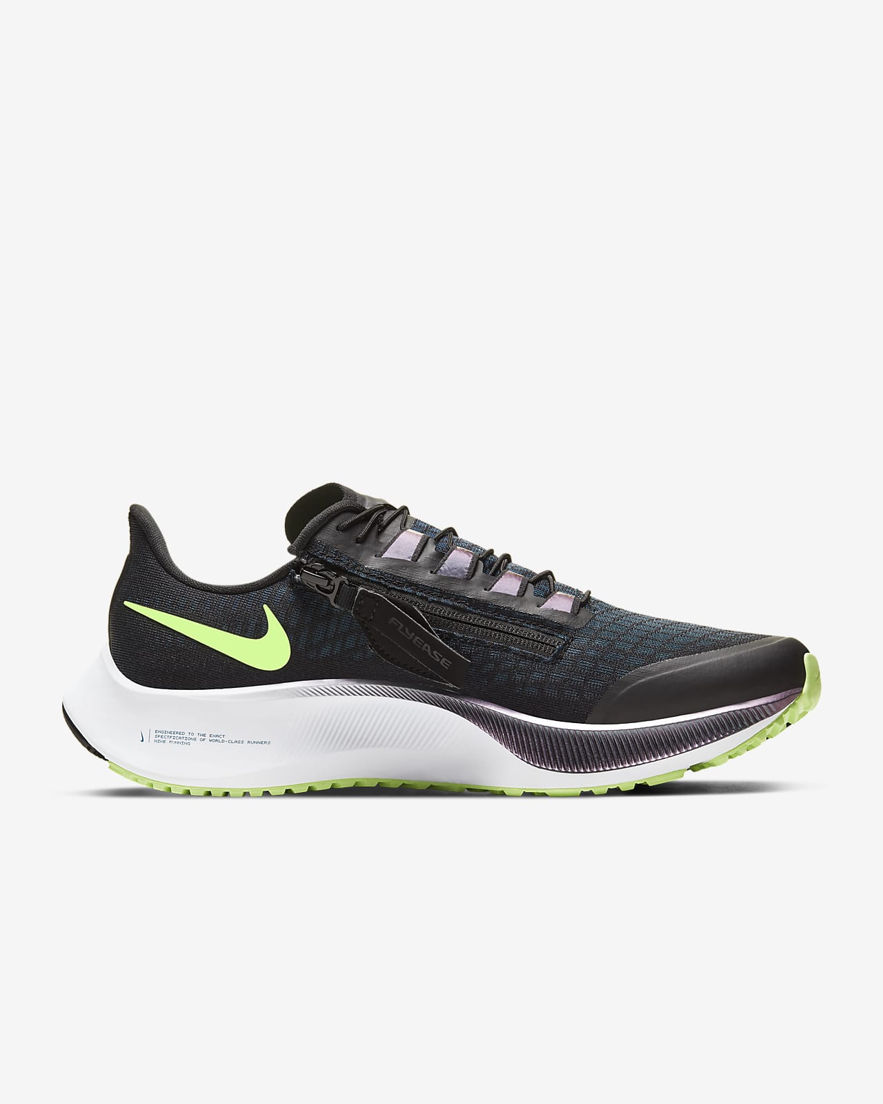 Nike Air Zoom Pegasus 37 FlyEase Men's Easy On/Off Road Running Shoes