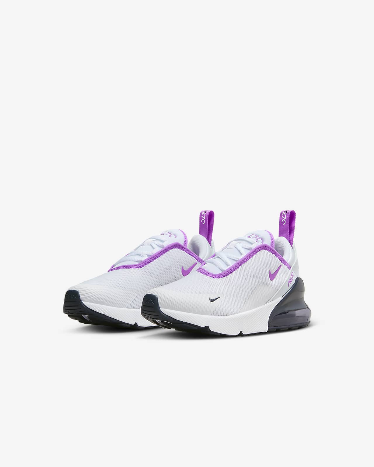 Nike Air Max 270 sneakers in lilac and black
