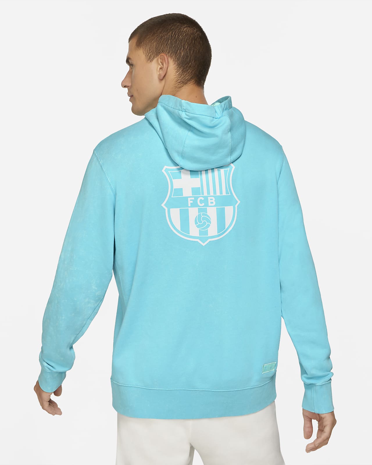 FC Barcelona Hoodie van sweatstof voor 