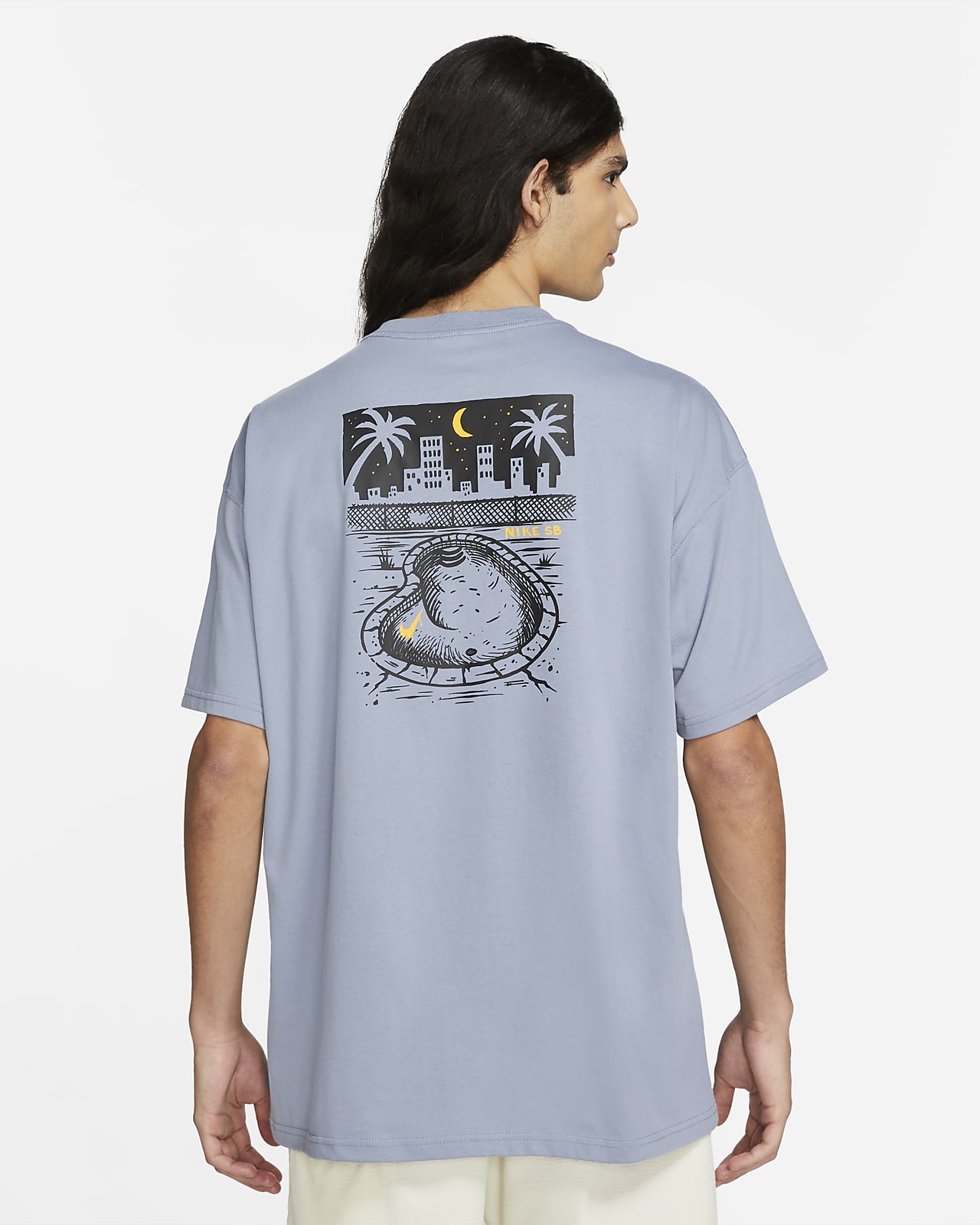 Playera de skateboarding Nike SB. Nike.com