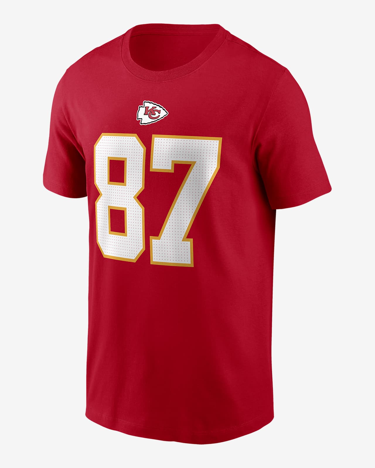 Travis Kelce Kansas City Chiefs Men's Nike NFL T-Shirt