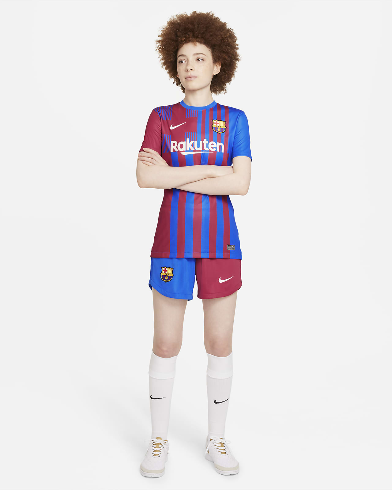 Nike FC Barcelona Stadium Home 21/22 Shorts S