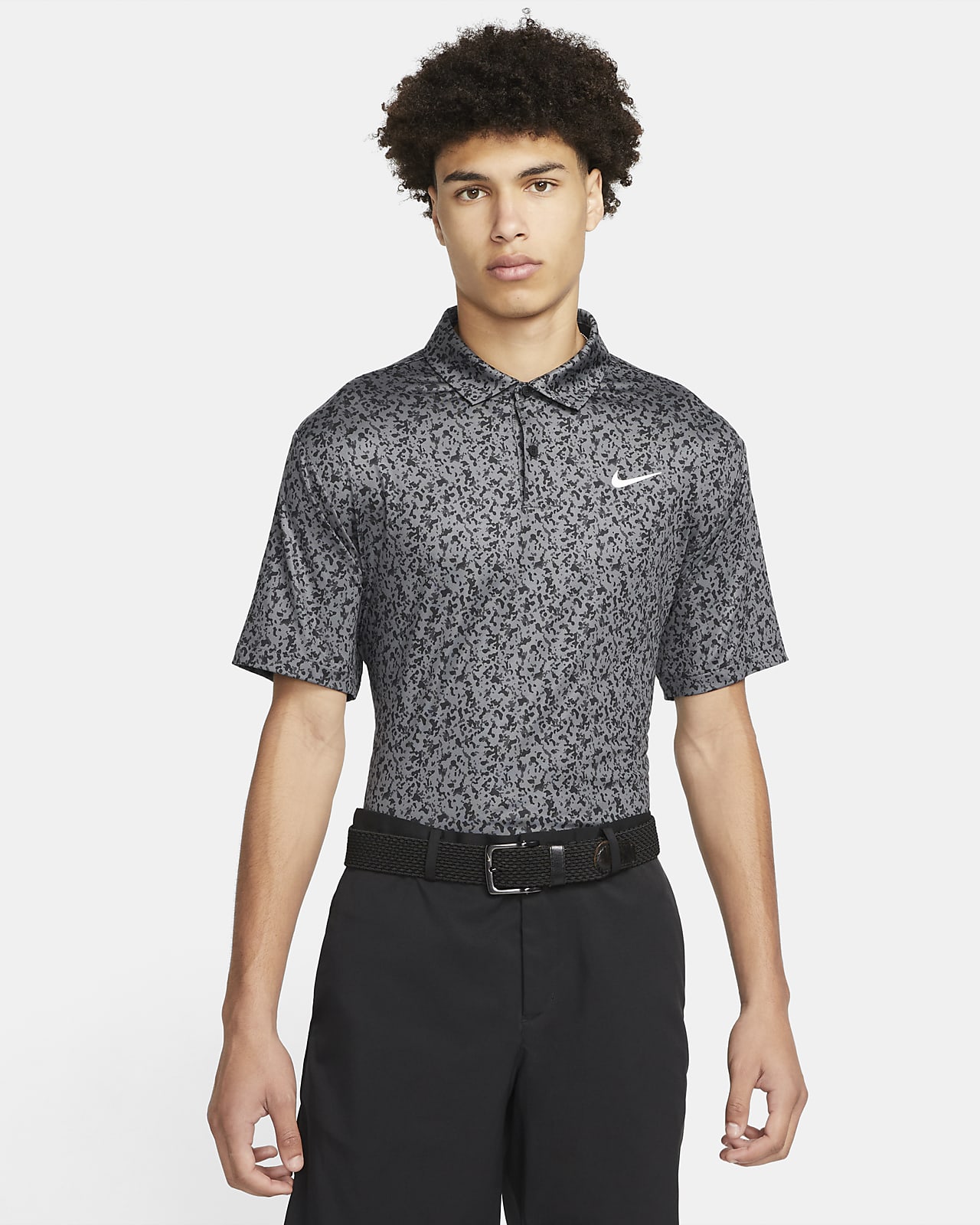 Nike Dri-FIT Tour Golfpolo met camouflageprint voor heren