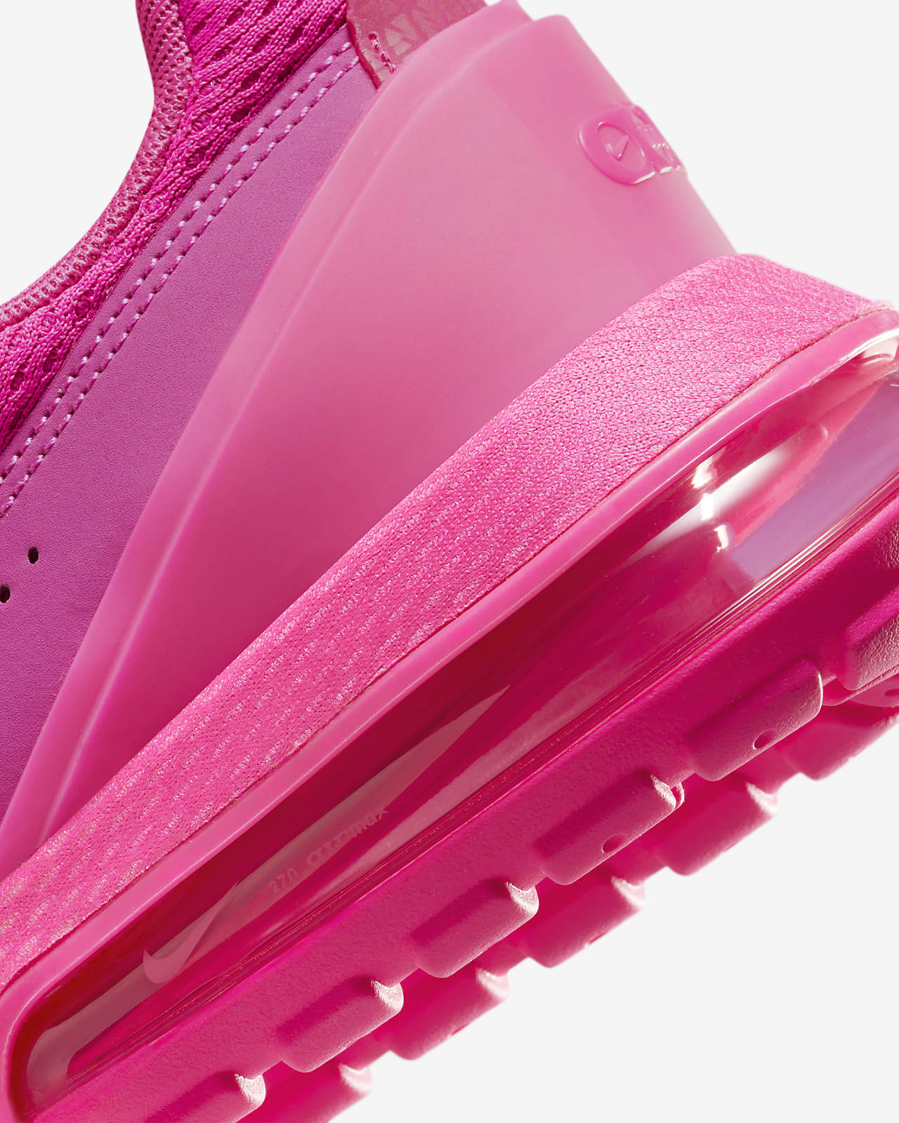 Swarovski Womens Nike Air Max 270 Pink White Sneakers -  Finland