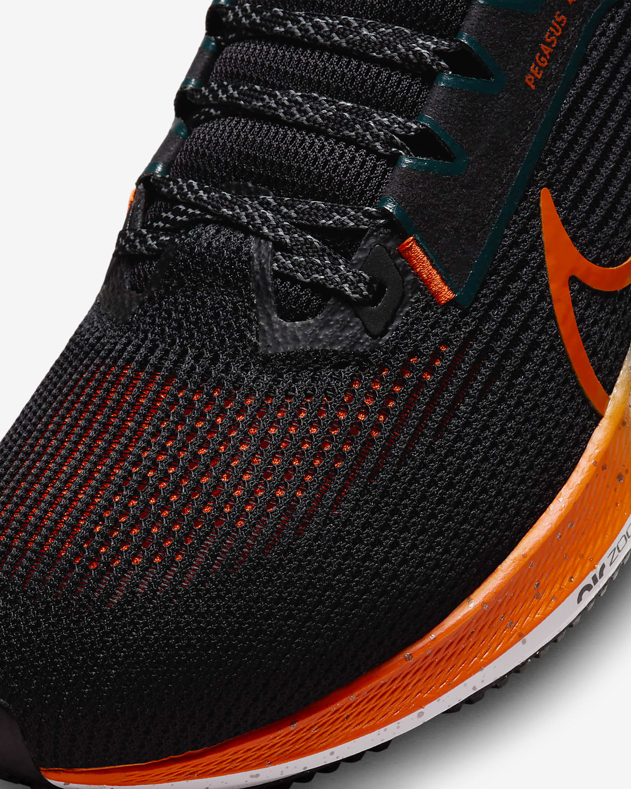 $215 NEW NIB Mens Nike Air Zoom Pegasus 40 Custom Black Orange Running –  Buck & Zinkos