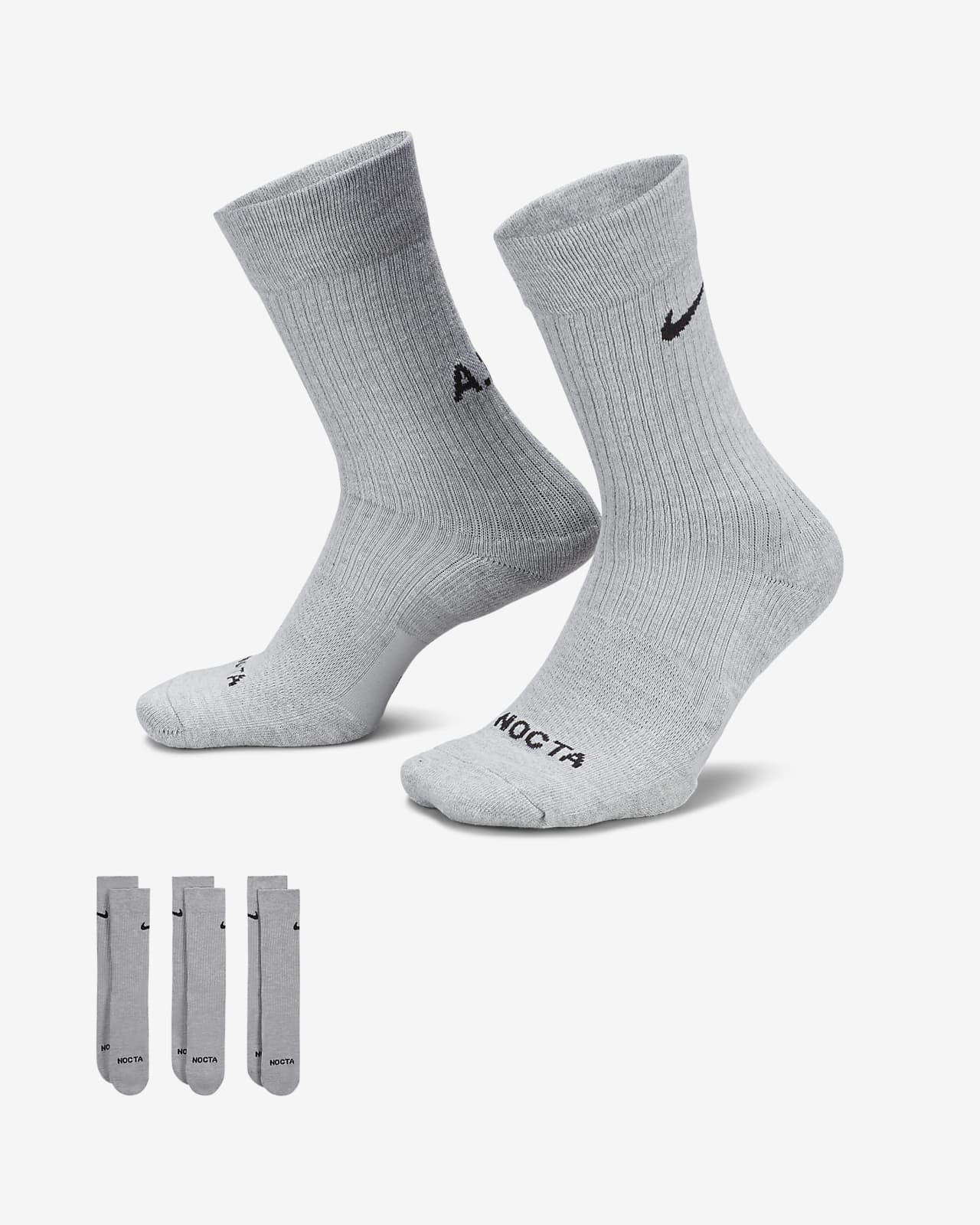 Kollega Tumult spil NOCTA Crew Socks (3 Pairs). Nike JP