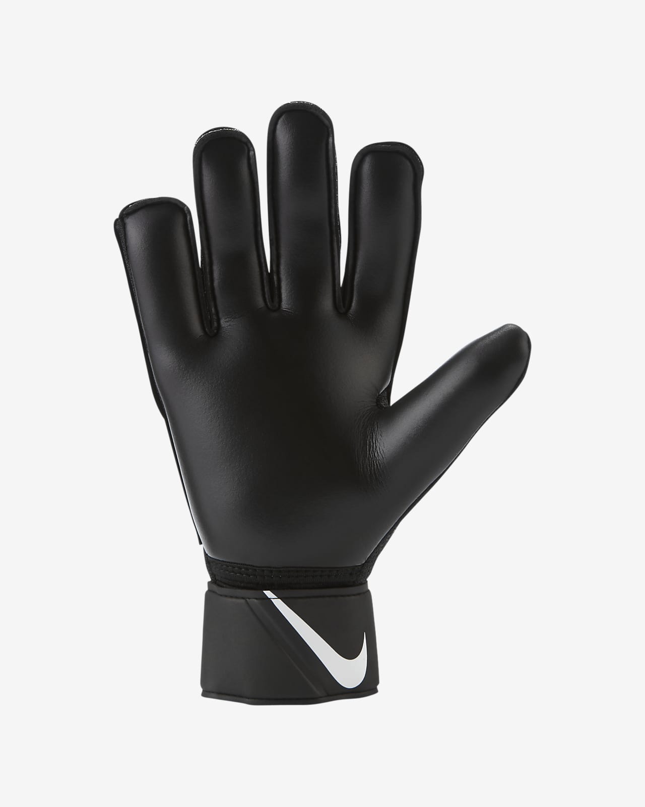 black leather gloves nike