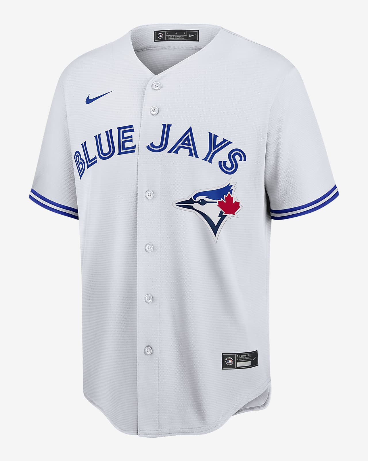 MLB Toronto Blue Jays (Bo Bichette) Men's Replica Baseball Jersey.