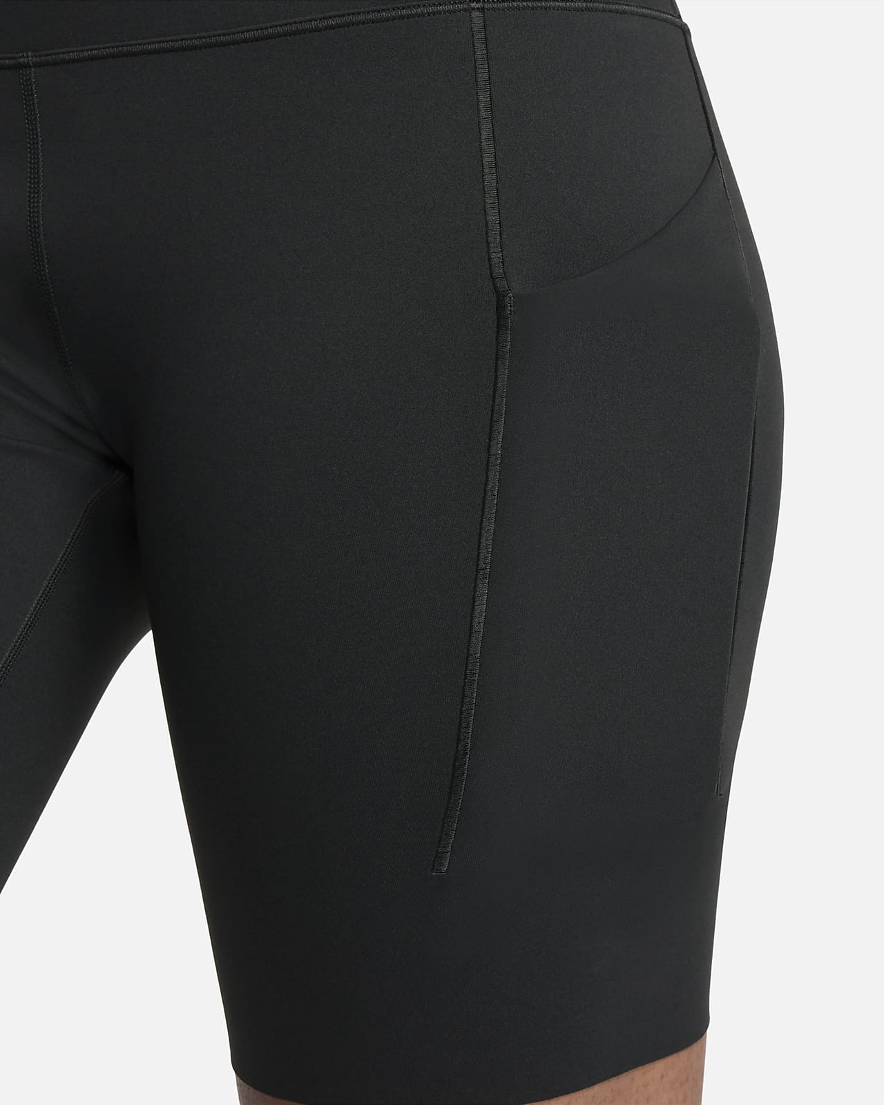 Nike Universa Women's Medium-Support Mid-Rise 20cm (approx.) Biker Shorts  with Pockets. Nike CA
