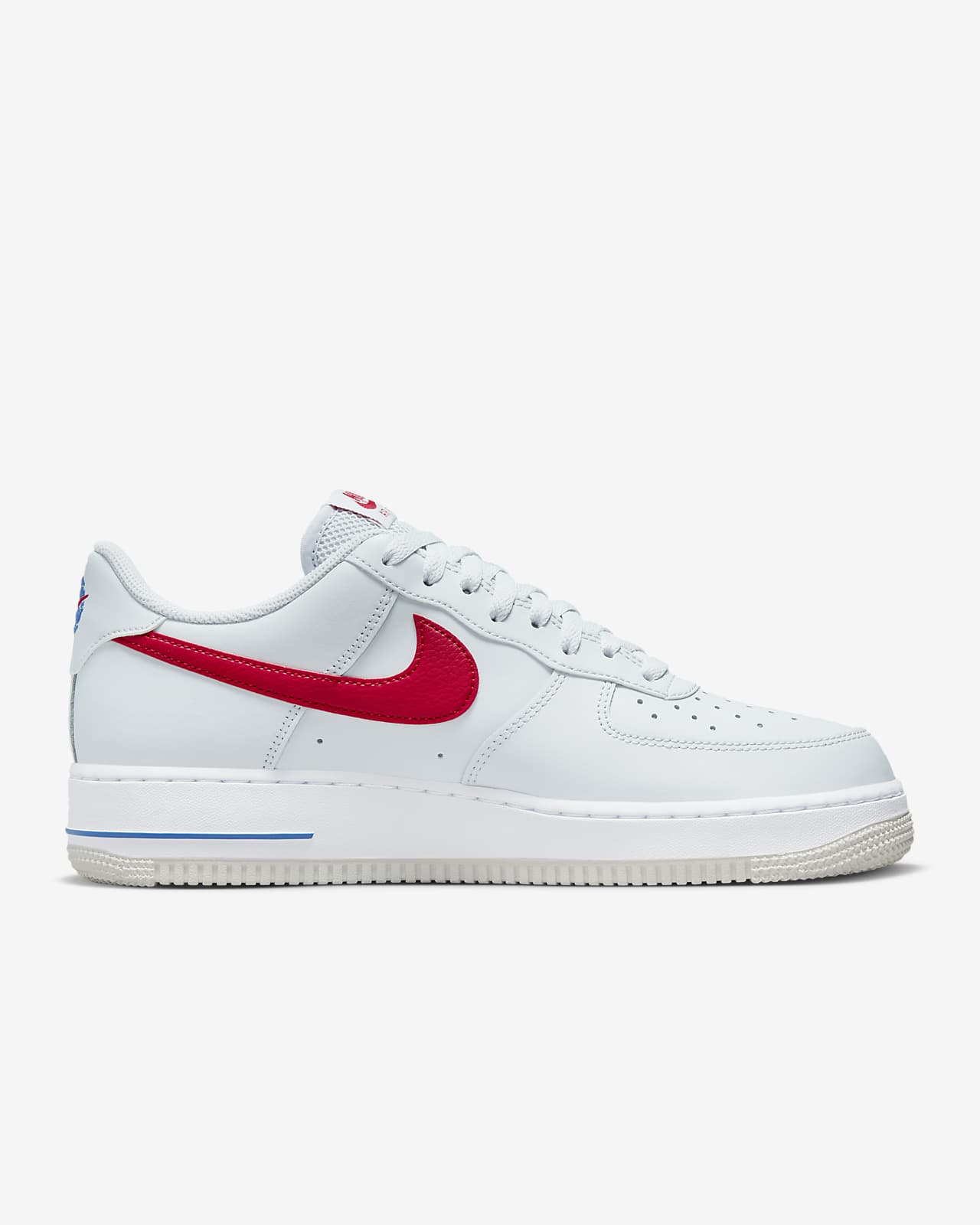 air force 1 red white blue