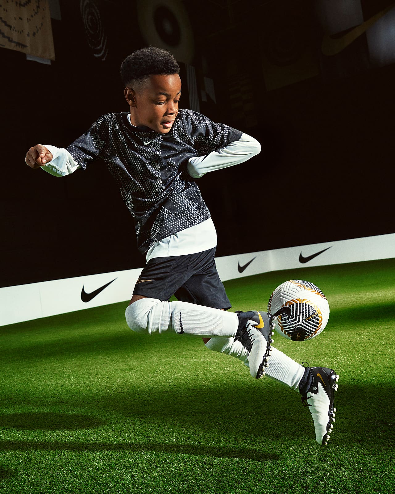 KID'S NIKE DRY ACADEMY FOOTBALL PANT - BLACK – FootZone Soccer