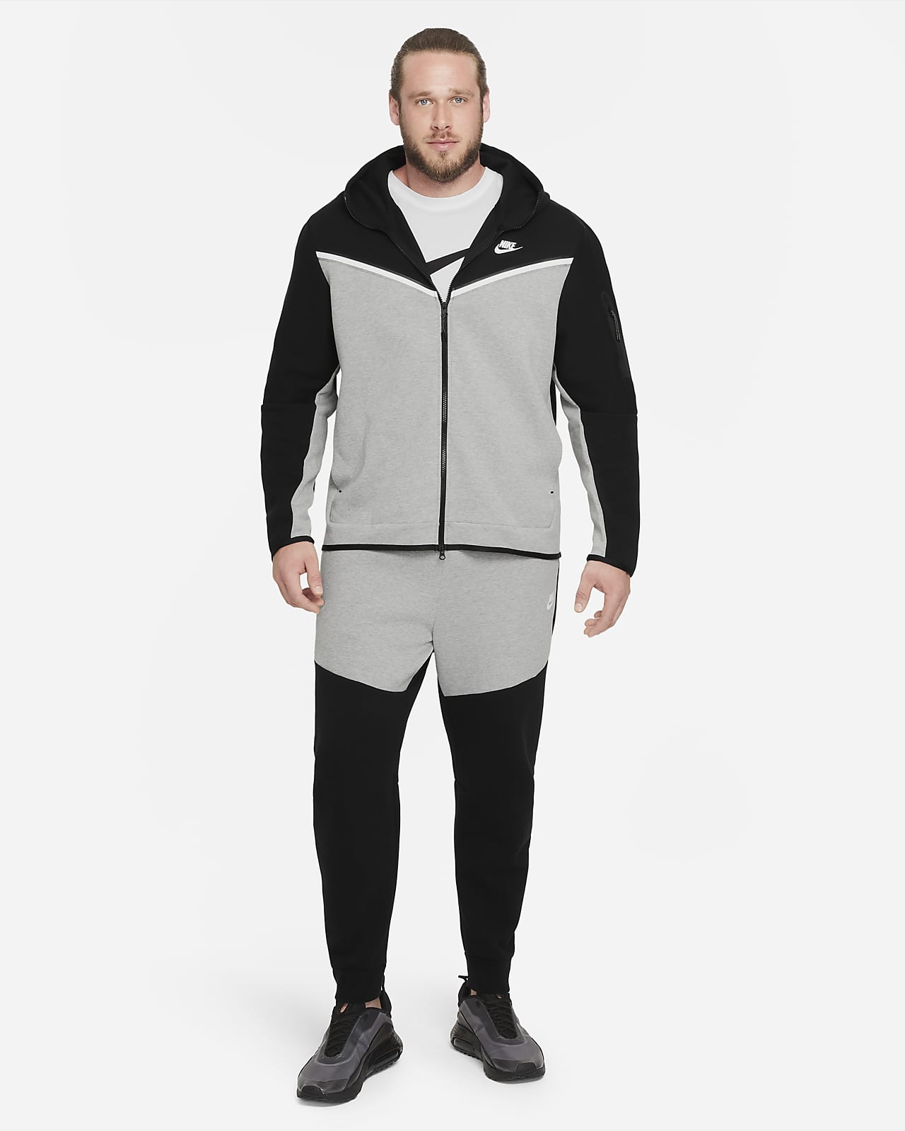 Arriba 100+ Foto Nike Men's Sportswear Tech Fleece Full-zip Hoodie ...