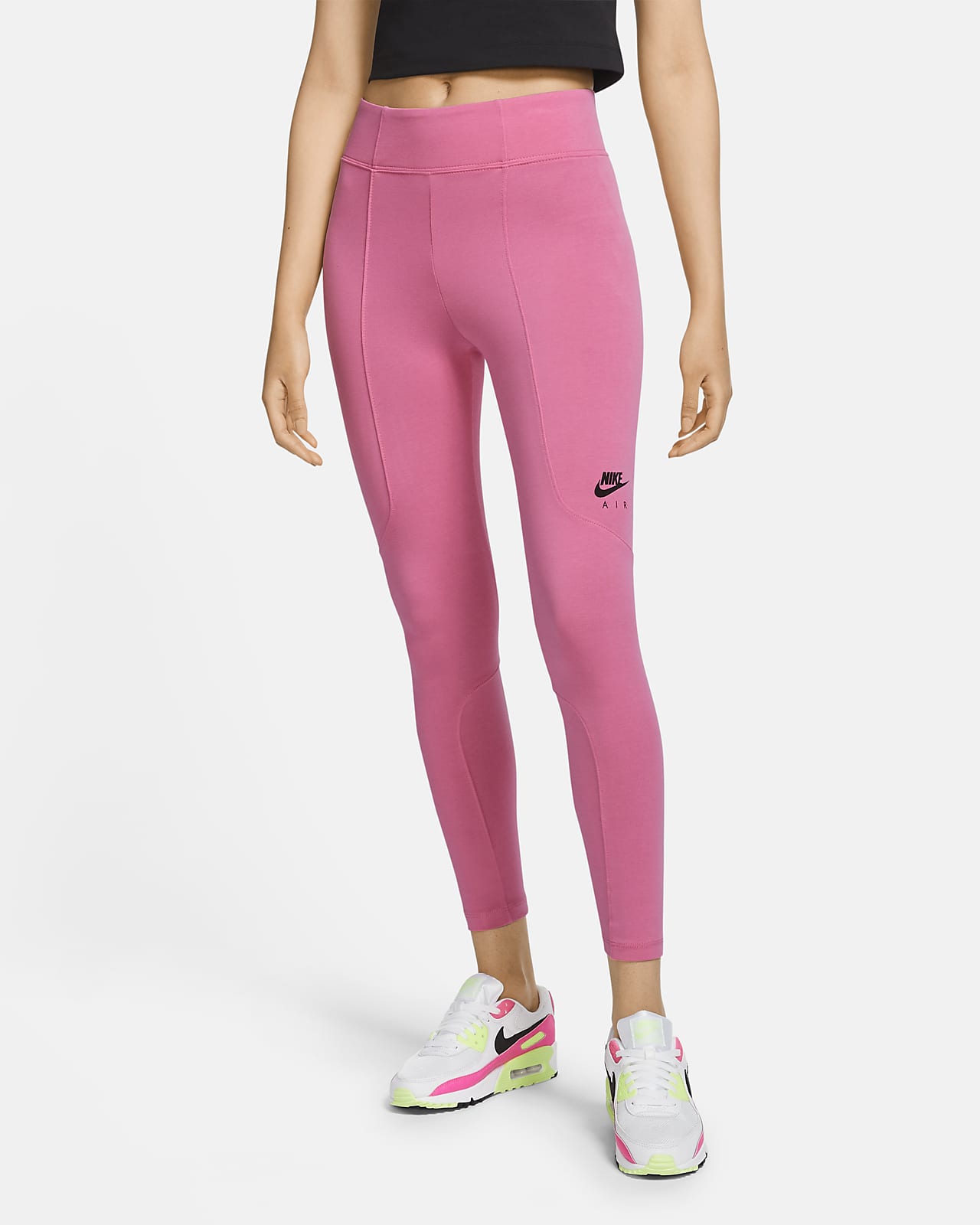 nike air pink leggings