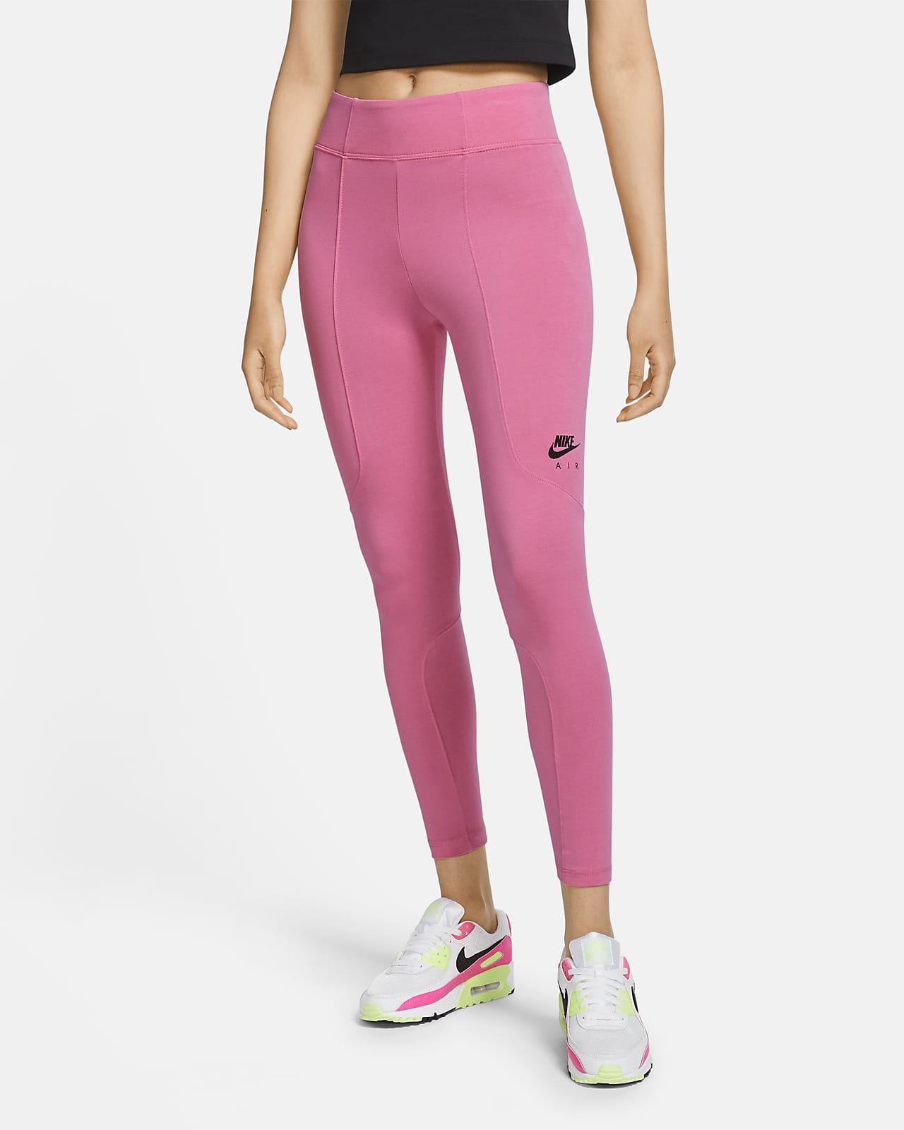 nike air leggings pink