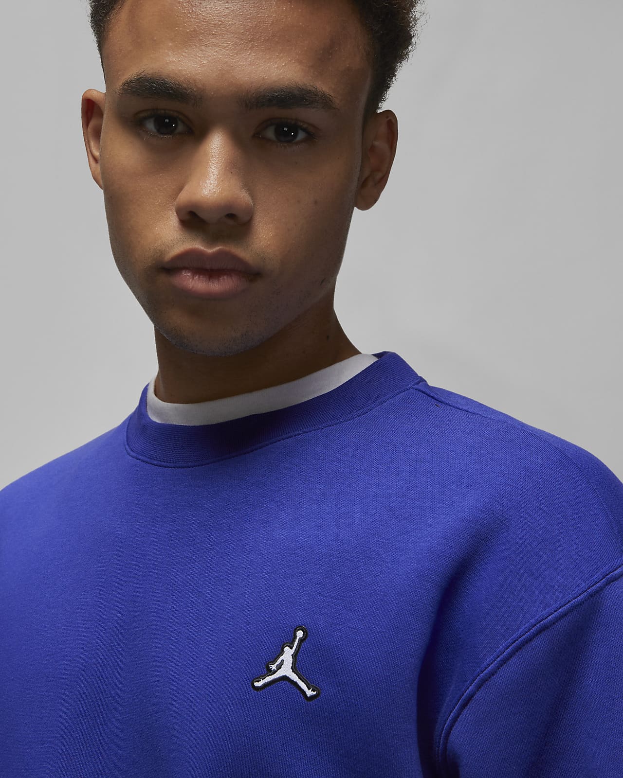 Jordan Brooklyn Fleece Men's Crew-Neck Sweatshirt. Nike SA