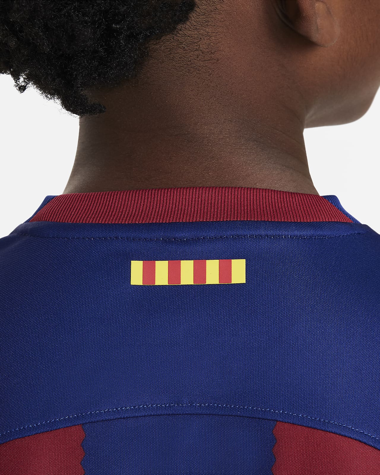 F.C. Barcelona Stadium Home Older Kids' Nike Dri-FIT Football Shirt. Nike