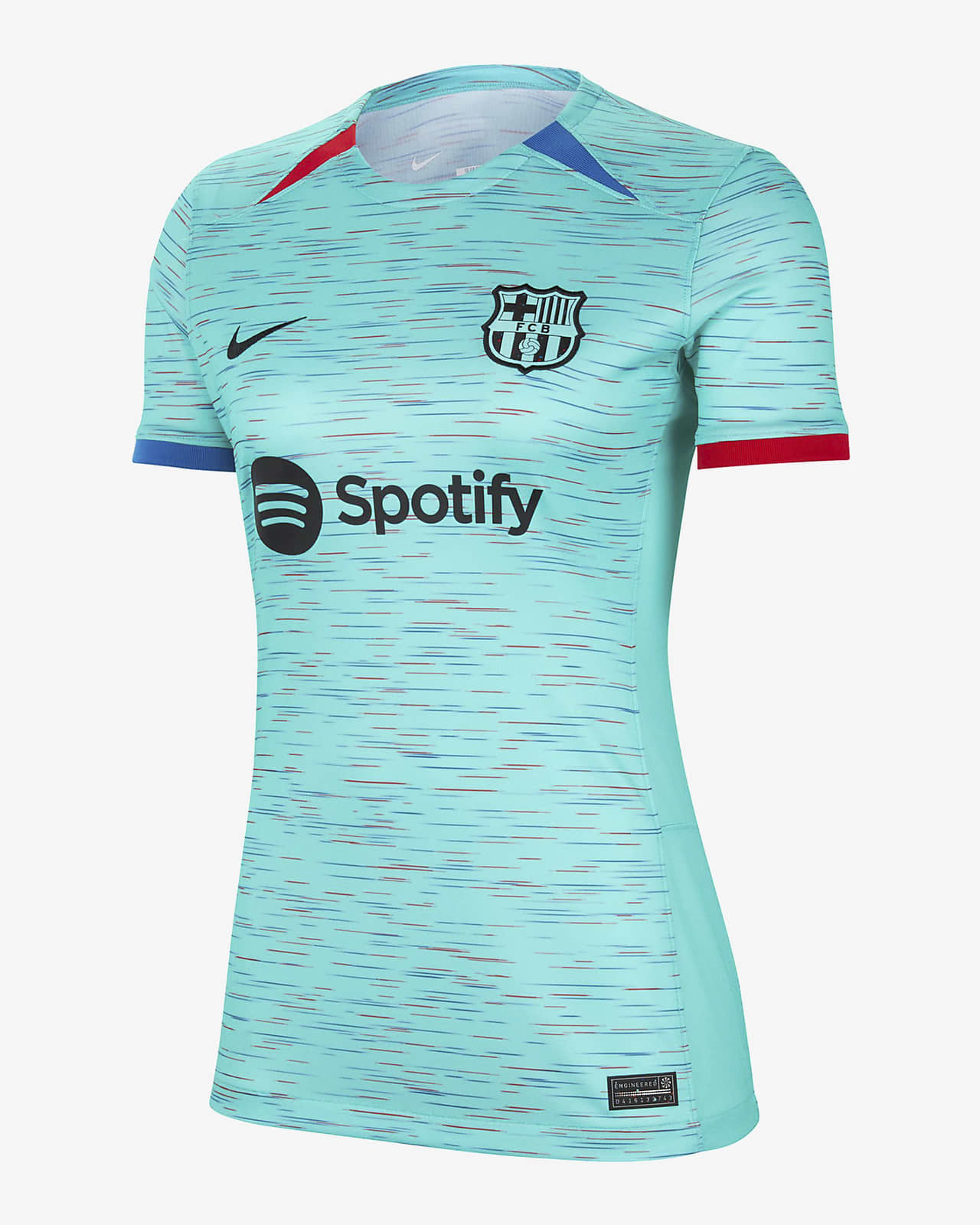 FC Barcelona Phoenix Fleece Women's Nike Soccer Oversized Pullover Hoodie.