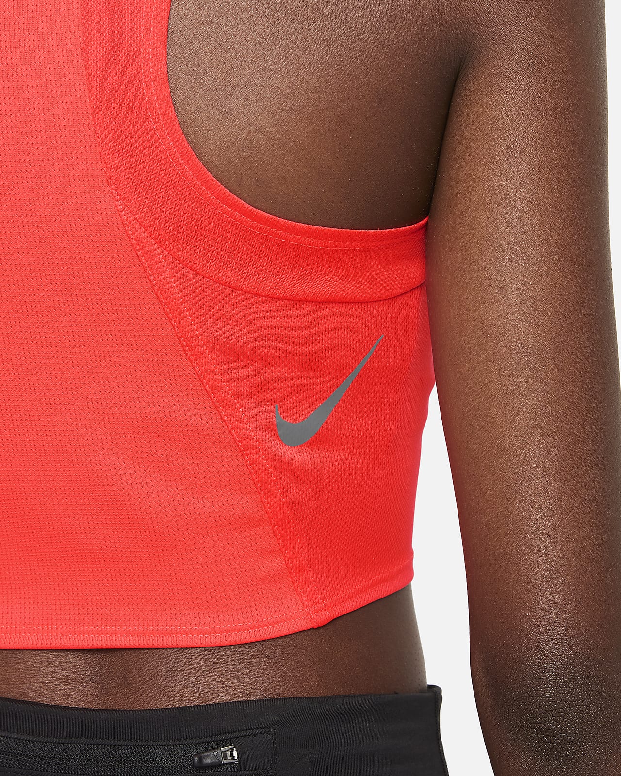 Nike DriFIT Race Women's Cropped Running Tank. Nike SI