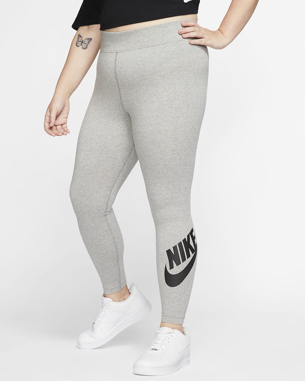 nike women's grey leggings