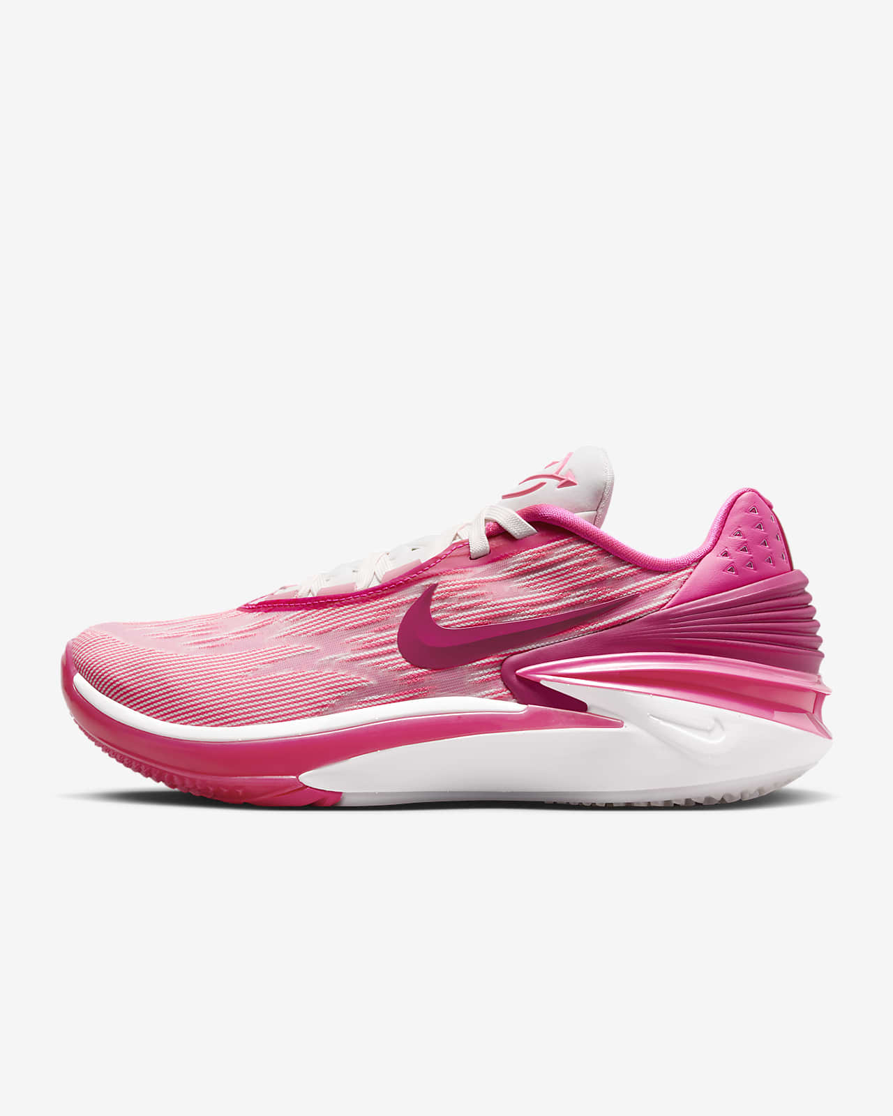 Assorted Nike basketball shoes for sale in the NBA store in