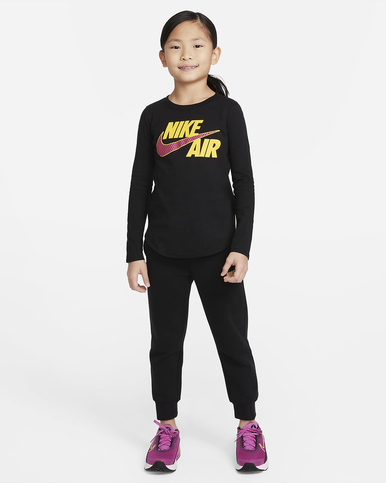 Nike Little Kids' Long-Sleeve T-Shirt. Nike.com