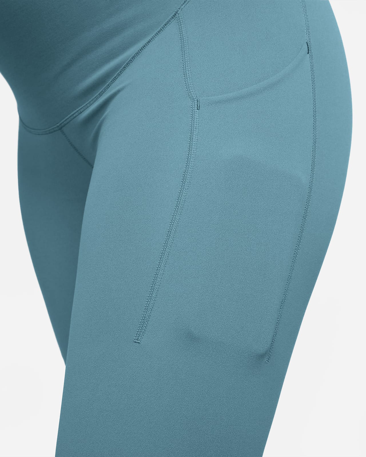 Nike Zenvy (M) Women's Gentle-Support High-Waisted 7/8 Leggings with  Pockets (Maternity). Nike.com