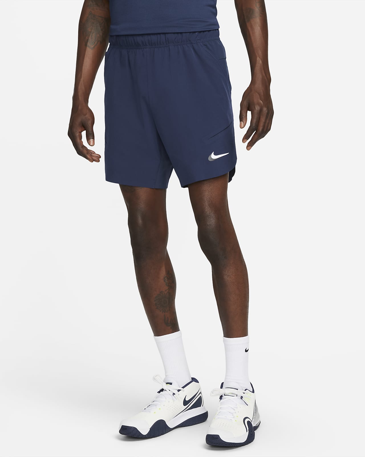 NikeCourt Dri-FIT ADV Slam Tennisshorts voor heren (18 cm)