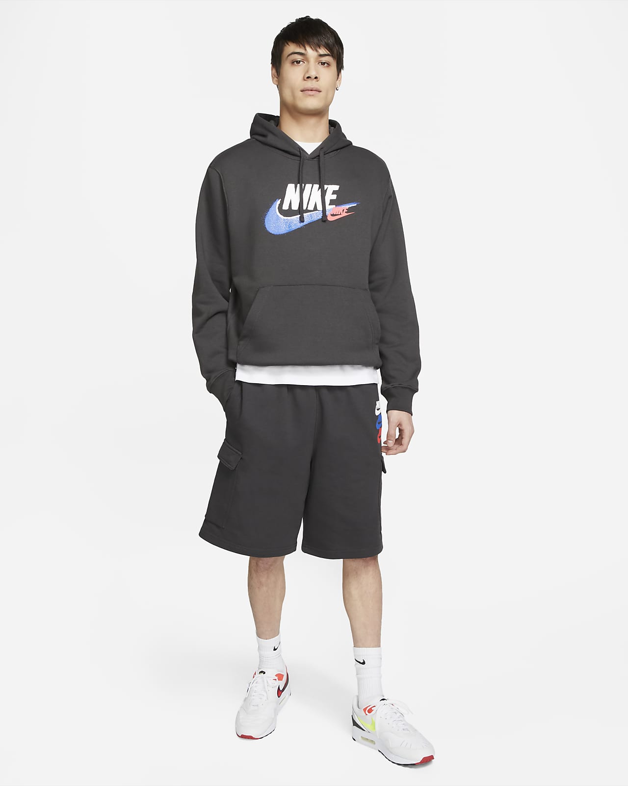 nike sneakers pullover hoodie