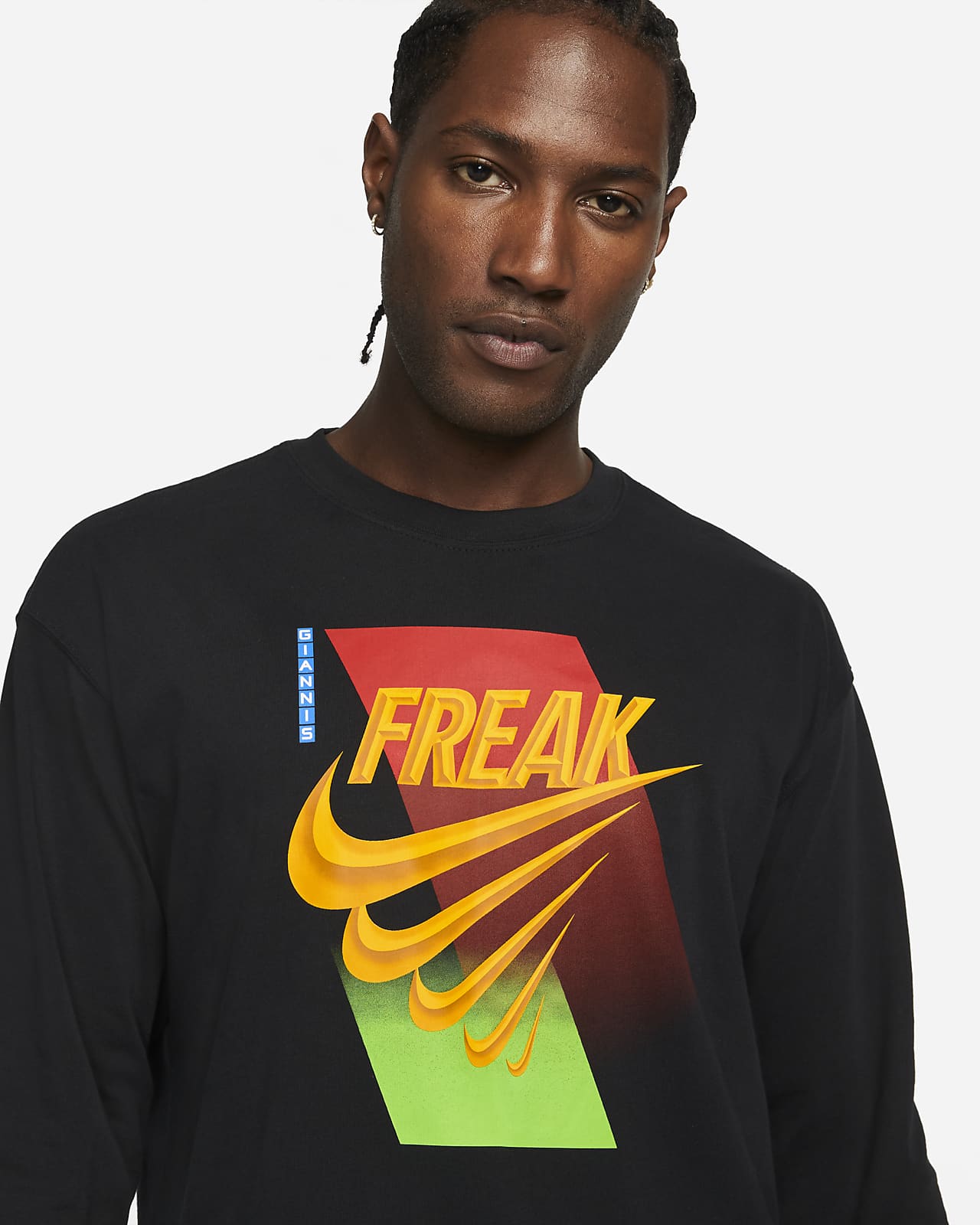 Nike Basketball Freak Long Sleeve T-Shirt in Black