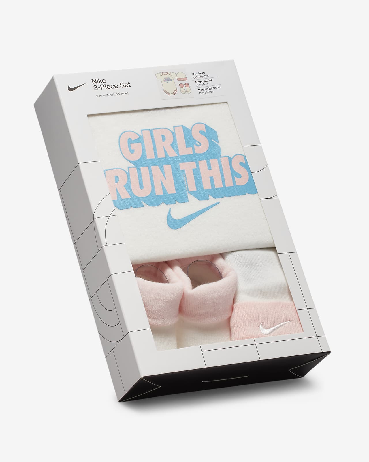 Nike Set. 3-Piece Box Baby