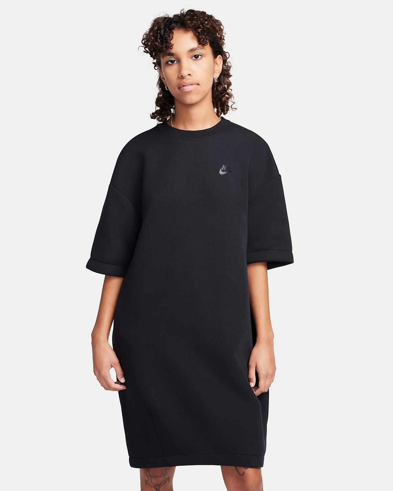 Vestido oversized para mujer Nike Sportswear Tech Fleece