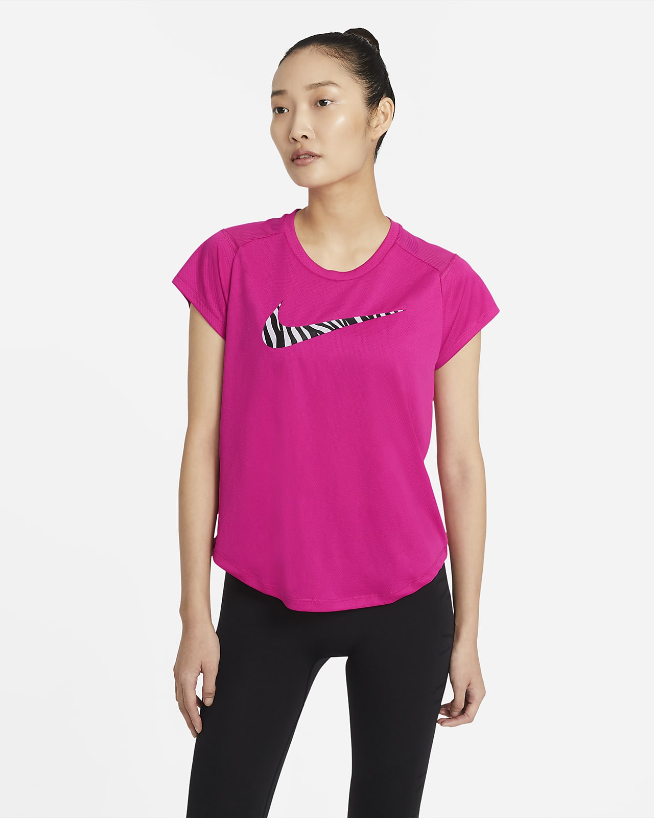 Nike Icon Clash Camiseta de running de manga corta - Mujer. Nike