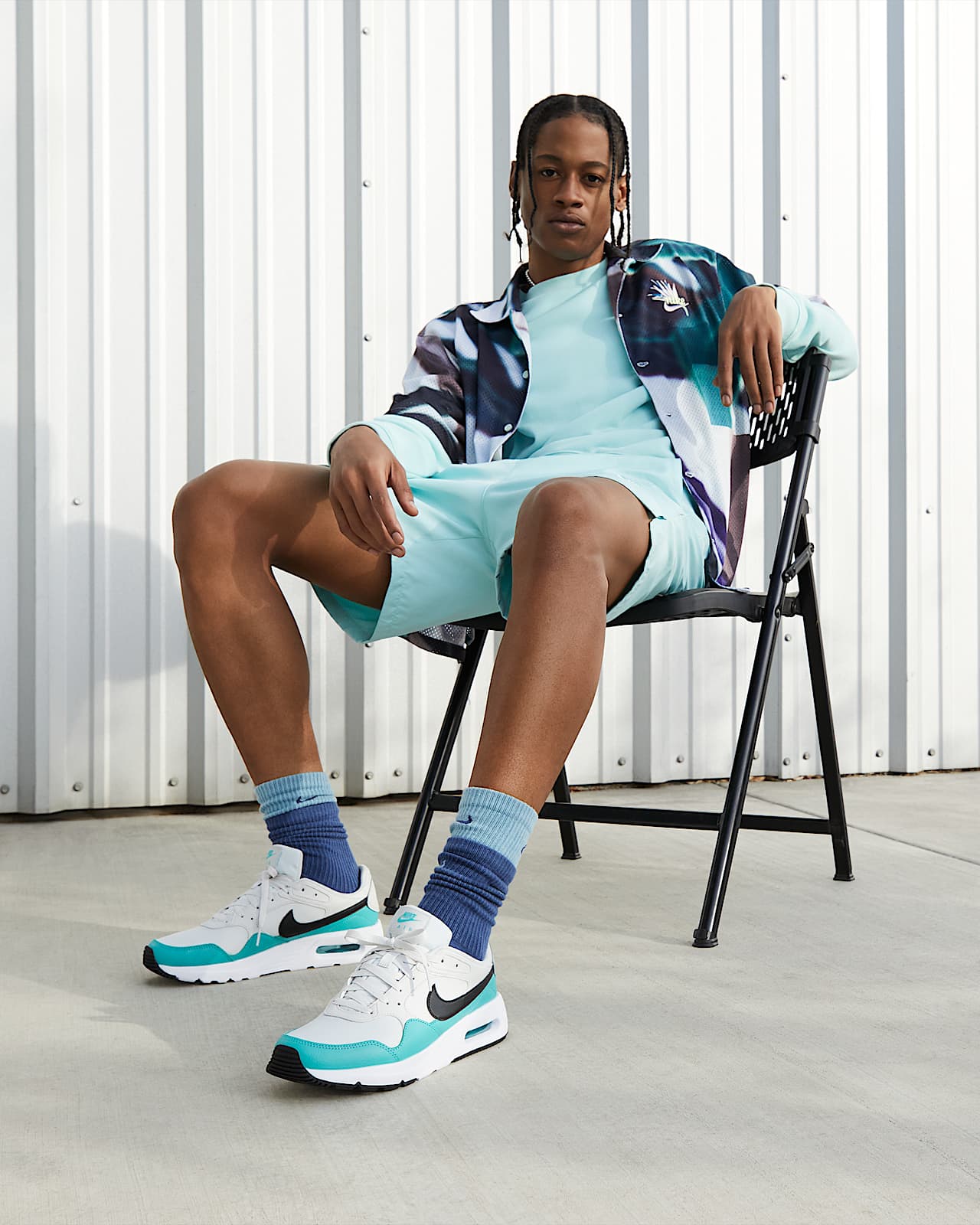 nike low platform blazer