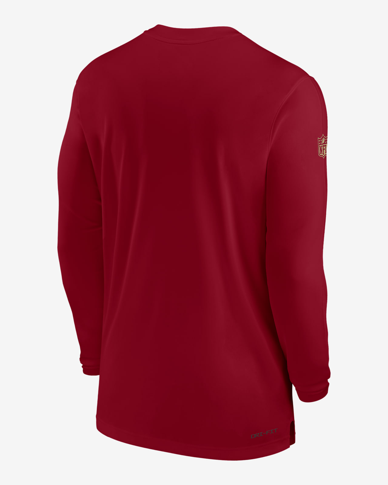 49ers nike dri fit shirt