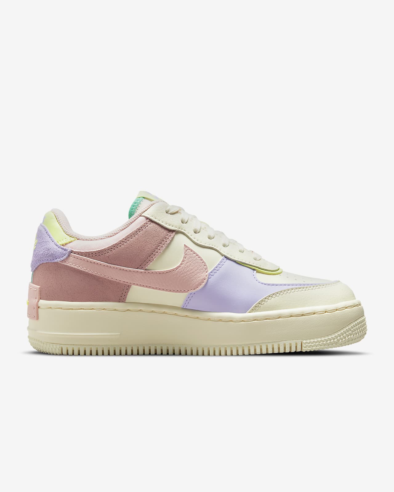 sizeer nike air force 1 shadow pastel