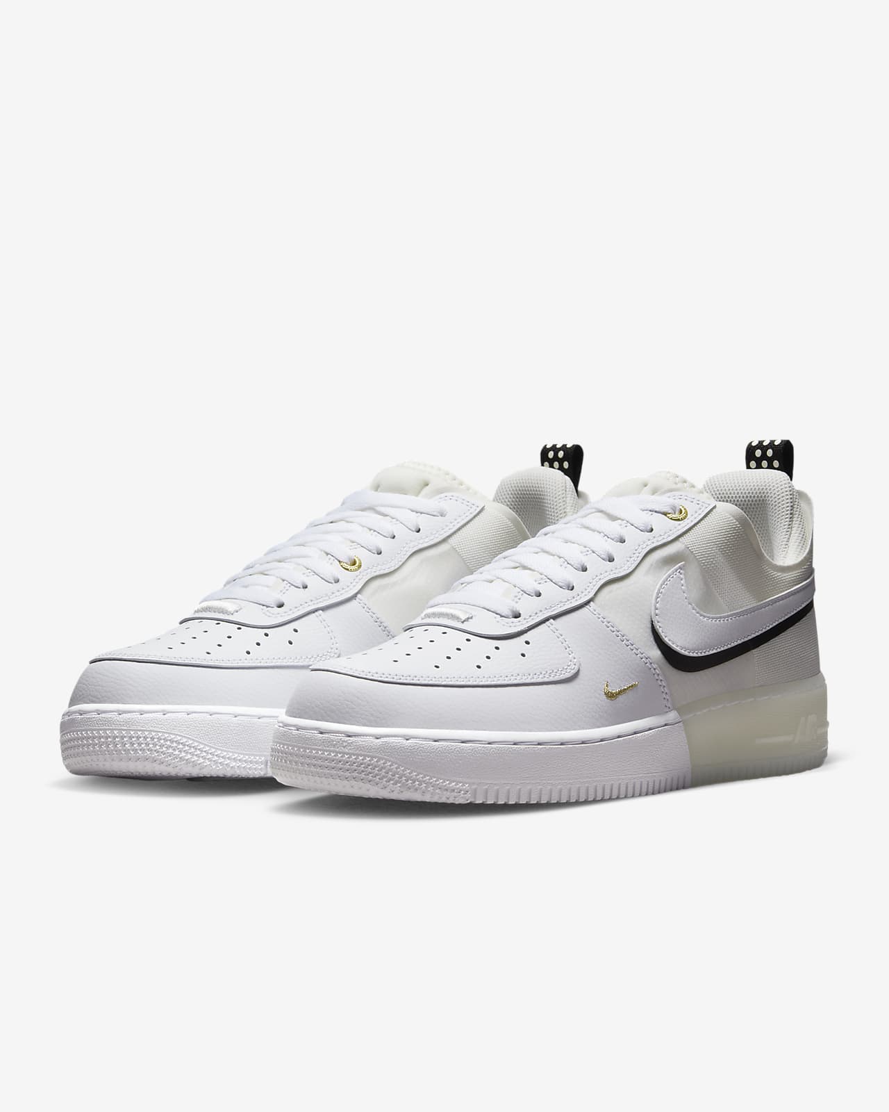 Nike Air Force 1 Low Drops in Monochromatic Black/White